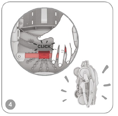 Stokke - YOYO - Plegado - Paso 4 Plegado - Paso 4