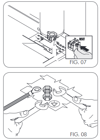 Bezzera - BZ10 - Termostato de seguridad - Rearme manual Termostato de seguridad - Rearme manual