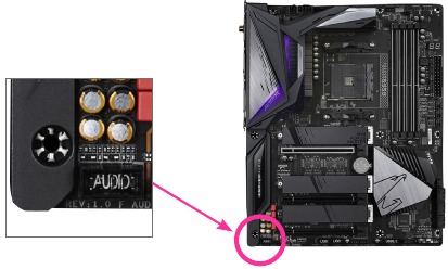 GIGABYTE - A520I AC - Identificación de la revisión de su placa base - Ejemplo Identificación de la revisión de su placa base - Ejemplo
