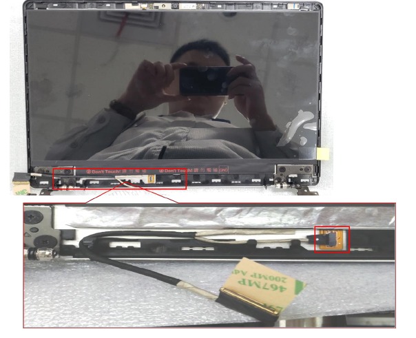 Asus - C423NA - Módulo LCD - Paso 3 Módulo LCD - Paso 3