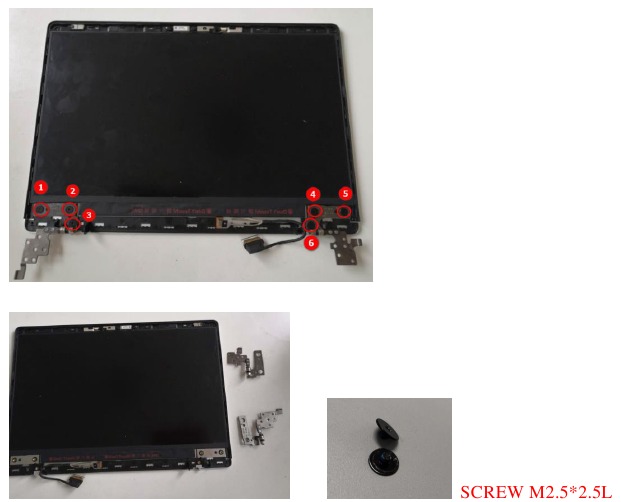Asus - C423NA - Módulo LCD - Paso 4 Módulo LCD - Paso 4