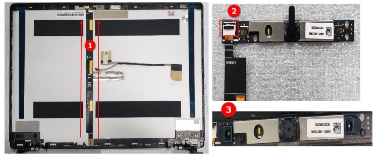 Asus - C423NA - Módulo LCD - Paso 9 Módulo LCD - Paso 9
