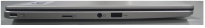 Asus - C423NA - Vista izquierda - Parte 1 Vista izquierda - Parte 1
