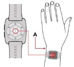 Masimo - W1 - Ponerse el reloj Ponerse el reloj