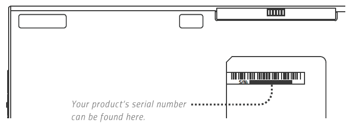 Registro del producto