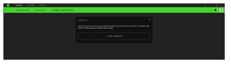 Razer - BLACKWIDOW V4 PRO - Atajos globales Atajos globales
