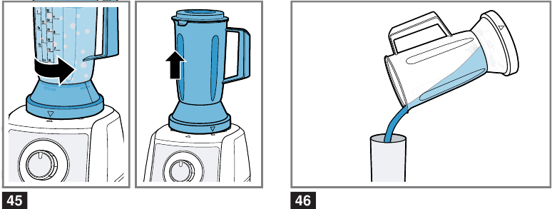 Bosch - MultiTalent 3 - Processing ingredients with blender - Step 3 Procesamiento de ingredientes con la batidora - Paso 3