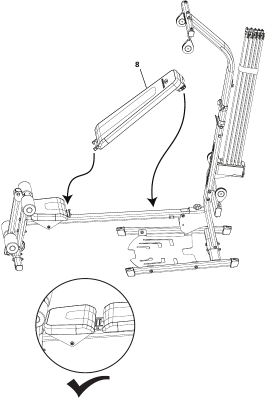 Bowflex - PR1000 - Assembly - Step 10 Montaje - Paso 10