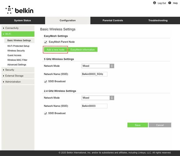 Belkin - RT3200 - Configuración inalámbrica básica Configuración inalámbrica básica