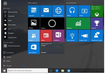 Microsoft - Surface Pro 4 - Familiarizarse con Windows 10: ir a Inicio Familiarizarse con Windows 10: ir a Inicio