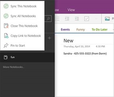 Microsoft - Surface Pro 4 - Enviar una página o compartir un bloc de notas - Paso 2 Enviar una página o compartir un bloc de notas - Paso 2