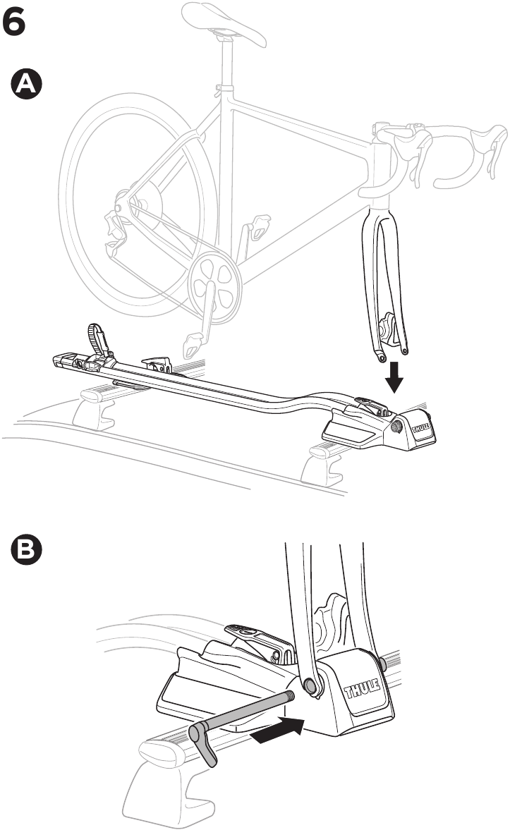 Thule - FastRide - INSTRUCCIONES DE INSTALACIÓN - Paso 5 INSTRUCCIONES DE INSTALACIÓN - Paso 5