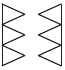 icono de puntada overlock