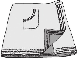 puntada en zigzag elástica