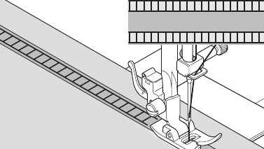 puntada de escalera