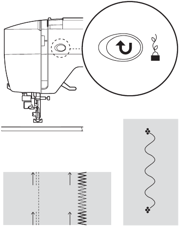 Singer - Brilliance - Interruptor de retorno Interruptor de retorno