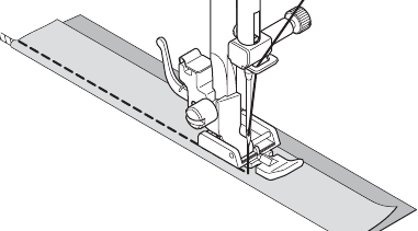 Singer - Brilliance - Sewing - Step 3 - Couching Costura - Paso 3 - Acolchado