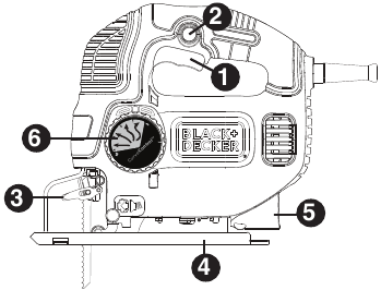 BLACK+DECKER - BDEJS600 - DESCRIPCIÓN FUNCIONAL DESCRIPCIÓN FUNCIONAL