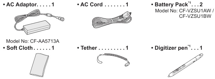 Comprobación de los accesorios suministrados