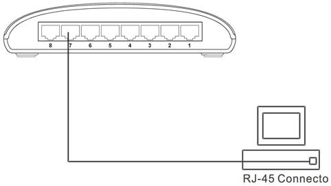 D-Link - DGS-1008D - Switch al nodo final Switch al nodo final