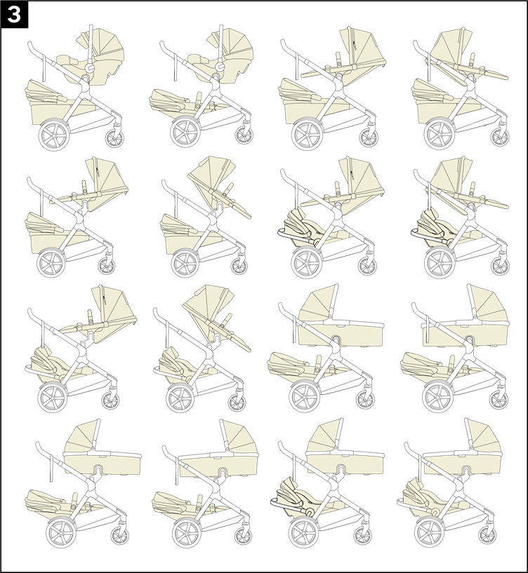 Nuna - demi next - Opciones de asiento - Paso 3 Opciones de asiento - Paso 3