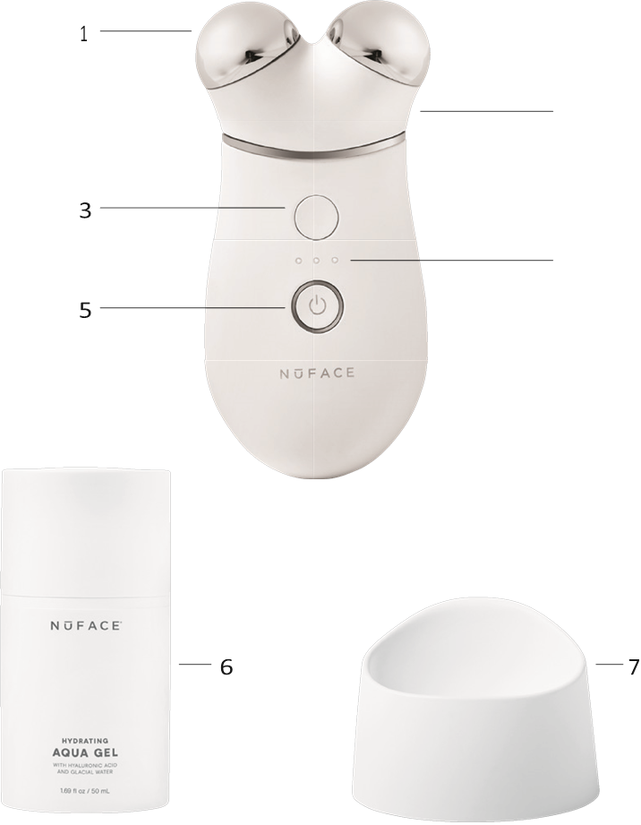 Nuface - TRINITY+ - CONOZCA SU DISPOSITIVO CONOZCA SU DISPOSITIVO