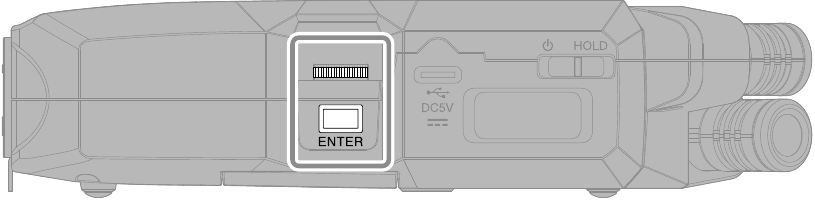 ZOOM - H4essential - Realización de ajustes al encenderlo por primera vez Realización de ajustes al encenderlo por primera vez