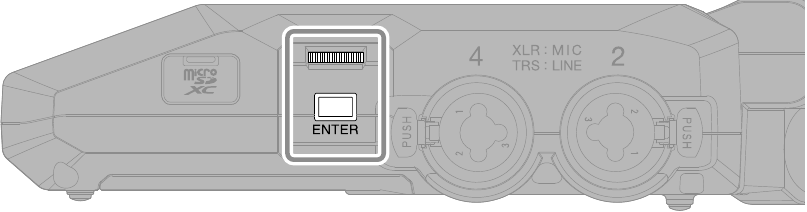 ZOOM - H6essential - Realización de ajustes al encenderlo por primera vez Realización de ajustes al encenderlo por primera vez