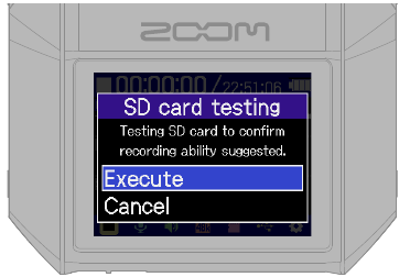 ZOOM - H6essential - Ajustes/primer encendido - Ajuste del tipo de batería - Paso 2 Ajustes/primer encendido - Ajuste del tipo de batería - Paso 2