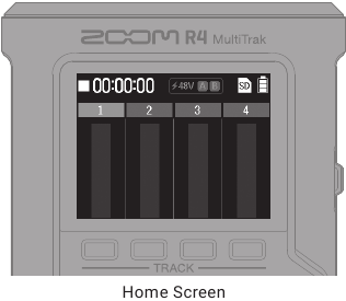ZOOM - R4 - Ajuste del tipo de batería - Paso 2 Ajuste del tipo de batería - Paso 2