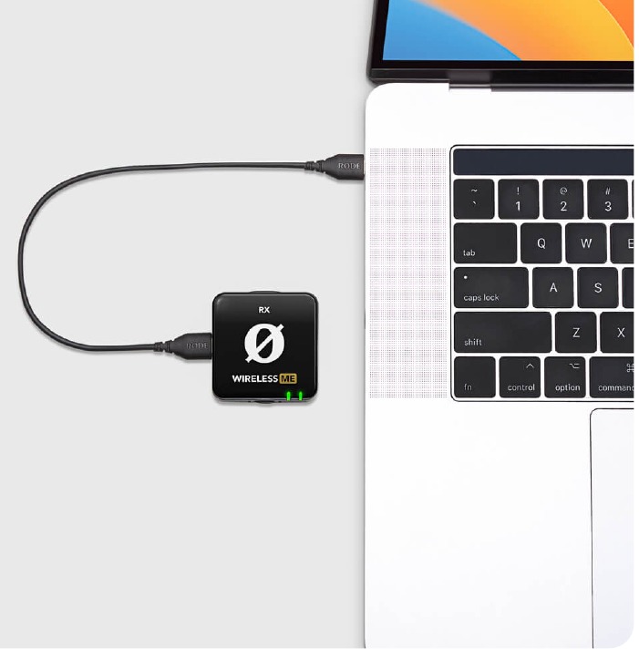 RODE - WIRELESS ME - Connecting to a Computer Conexión a un ordenador