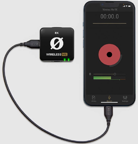 RODE - WIRELESS ME - Connecting to a Mobile Device Conexión a un dispositivo móvil