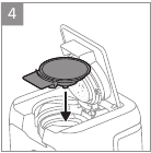 Colocar el soporte para monodosis en la Senseo