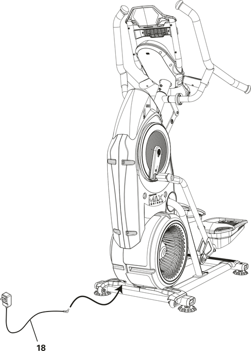 Bowflex - Max Trainer M8 - Montaje - Paso 11 Montaje - Paso 11