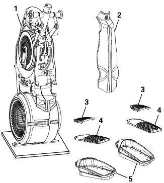 Bowflex - Max Trainer M9 - Descripción general de las piezas - Parte 1 Descripción general de las piezas - Parte 1