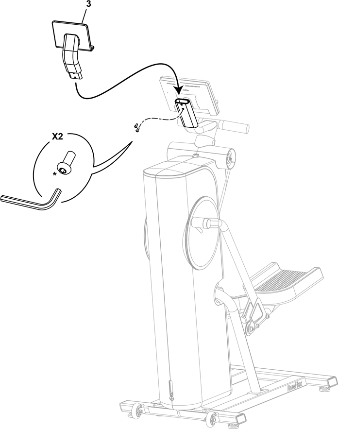Bowflex - Max Trainer SE - Montaje - Paso 13 Montaje - Paso 13