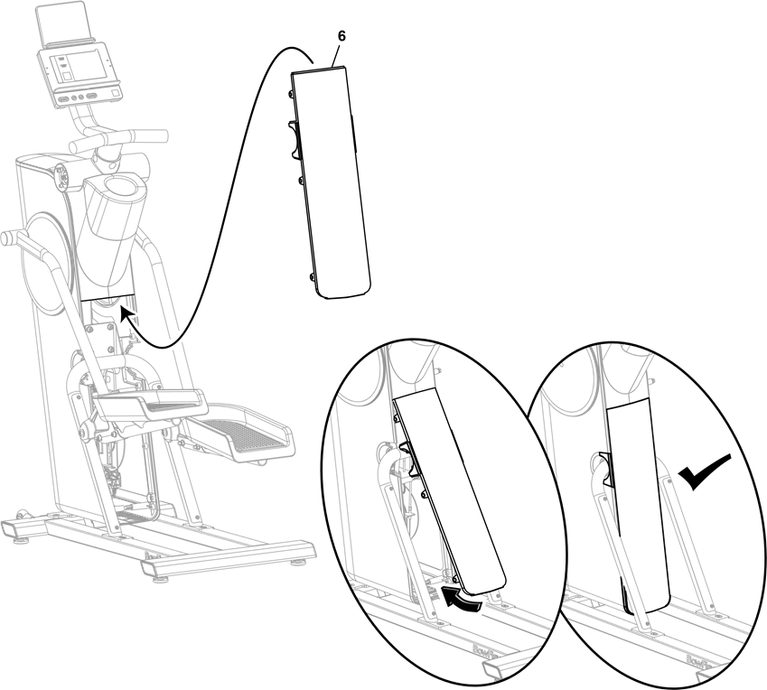 Bowflex - Max Trainer SE - Montaje - Paso 14 Montaje - Paso 14