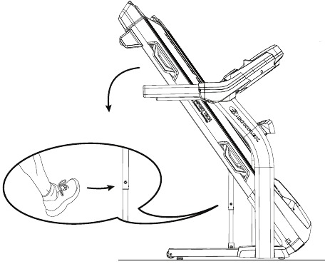 Bowflex - BXT6 - Ajustes - Paso 2 - Despliegue de la máquina Ajustes - Paso 2 - Despliegue de la máquina