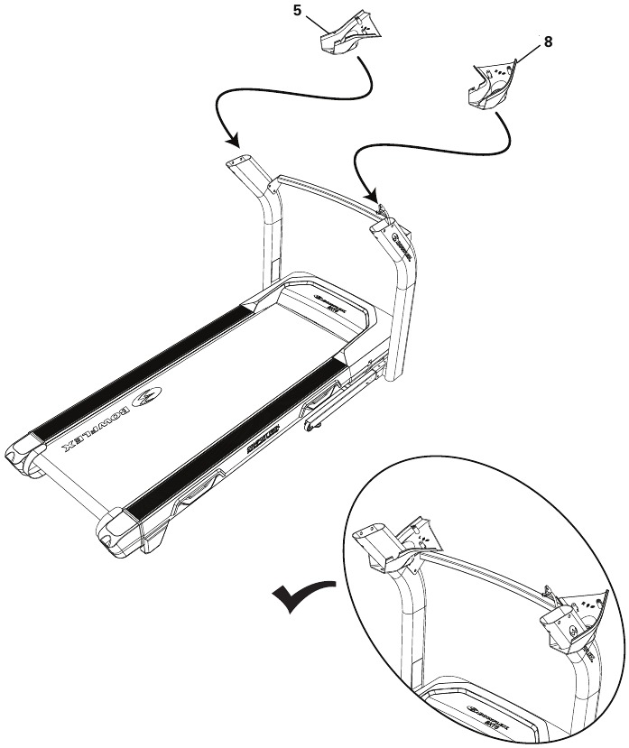 Bowflex - BXT6 - Montaje - Paso 5 Montaje - Paso 5