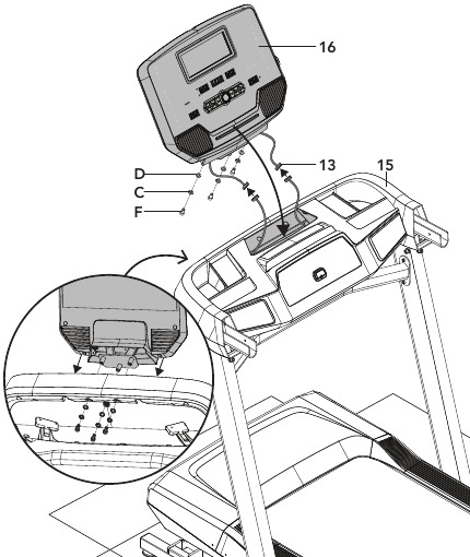 Bowflex - T9 - Montaje - Paso 4 Montaje - Paso 4
