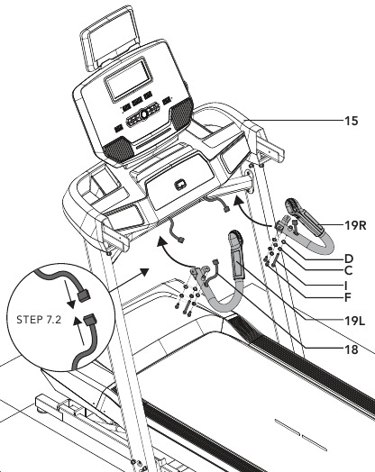Bowflex - T9 - Montaje - Paso 6 Montaje - Paso 6
