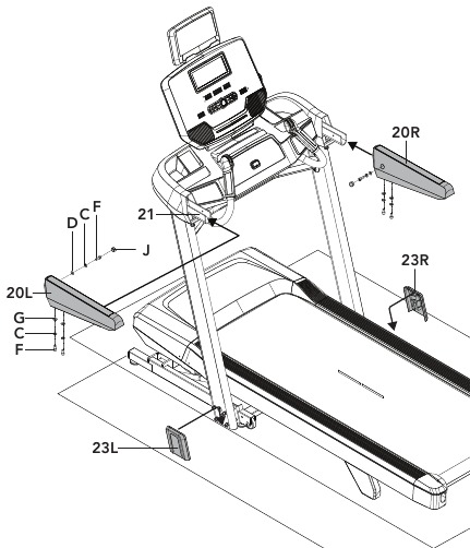 Bowflex - T9 - Montaje - Paso 7 Montaje - Paso 7