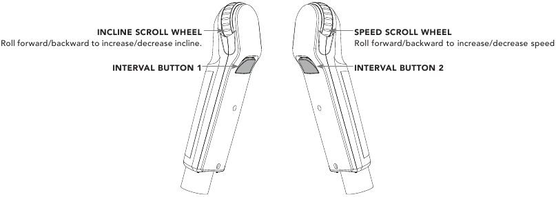 Bowflex - T9 - Cómo programar y utilizar los botones de intervalo personalizados Cómo programar y utilizar los botones de intervalo personalizados