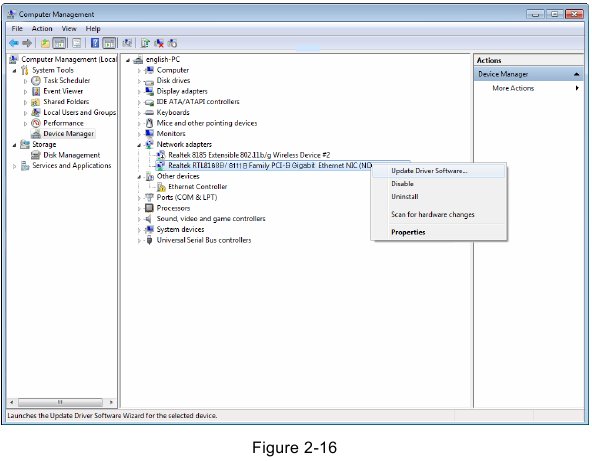 Actualizar software de controlador...