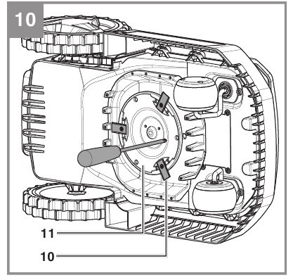 EINHELL - FREELEXO - Colocación de la batería - Paso 2 Colocación de la batería - Paso 2