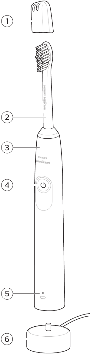 Philips - sonicare serie 1000 - Descripción general del producto Descripción general del producto