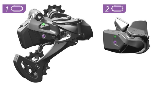 SRAM - Eagle AXS - Emparejamiento del sistema Emparejamiento del sistema