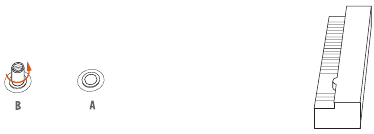 ASROCK - A620M HDV/M.2 - Instalación del módulo SSD M.2 - Paso 3 Instalación del módulo SSD M.2 - Paso 3