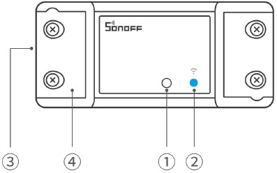 Sonoff - BASICR4 - Vista general Vista general