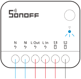 Sonoff - MINIR4M - Instalación - Encender Instalación - Encender